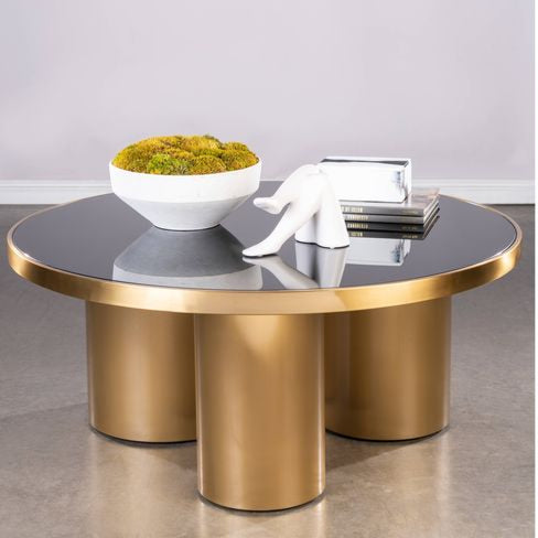 Modren Style Round MDF Top Side Table | 5047