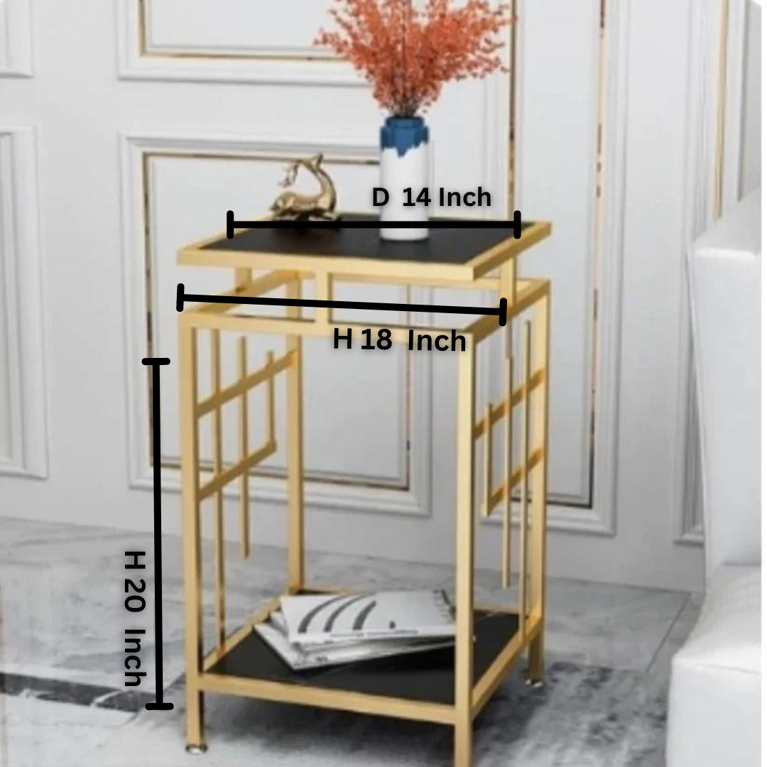 Nordic Modern Simple Iron Light Luxury Side Table  |  0235